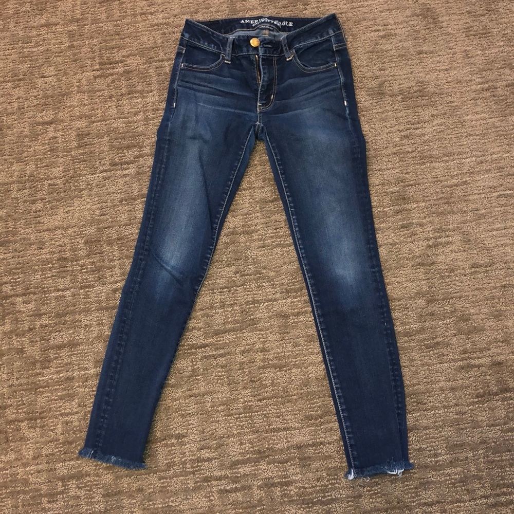 american eagle super stretch jeans